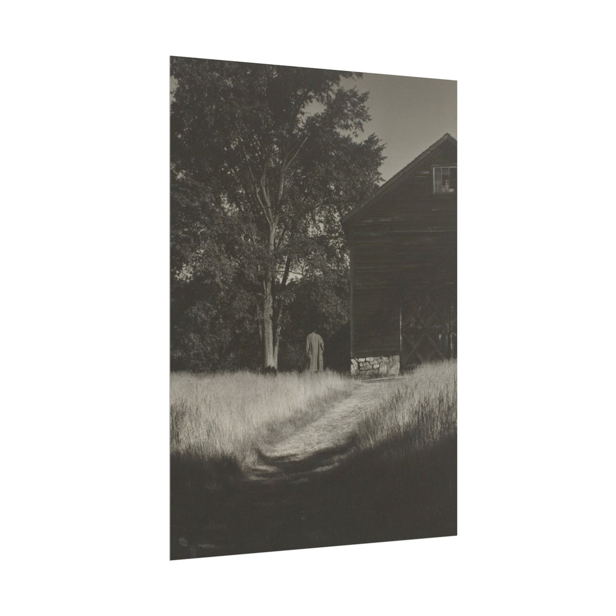 Barn, Lake George - Alfred Stieglitz