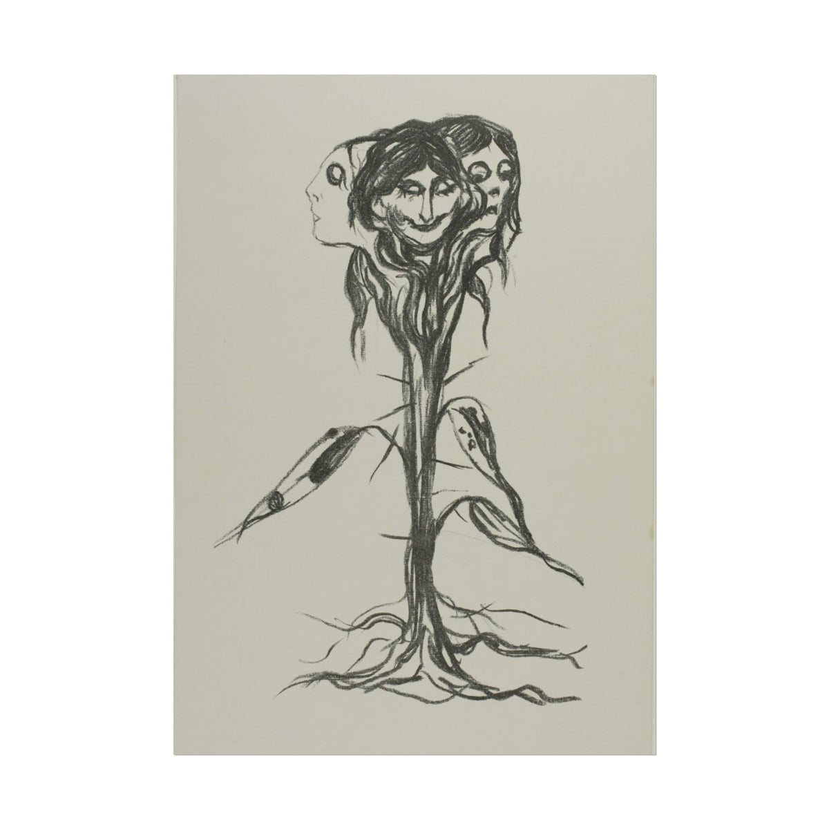 Vignette: Amaryllis - Edvard Munch