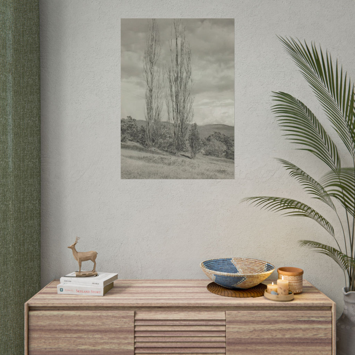 Poplars - Lake George - Alfred Stieglitz