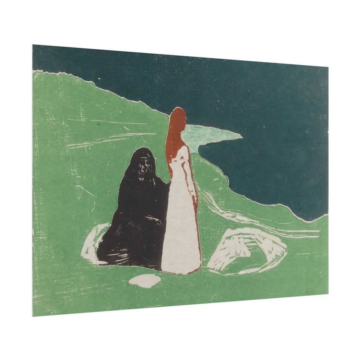 Two Women on the Shore - Edvard Munch