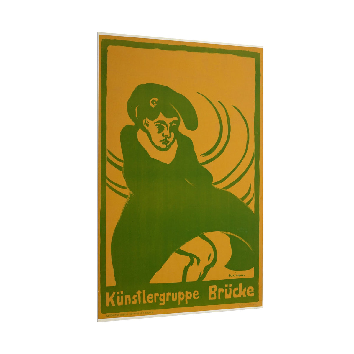 Expressionist Art Poster — Künstlergruppe Brücke Rolled Print