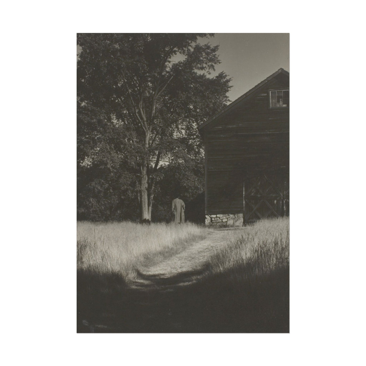 Barn, Lake George - Alfred Stieglitz
